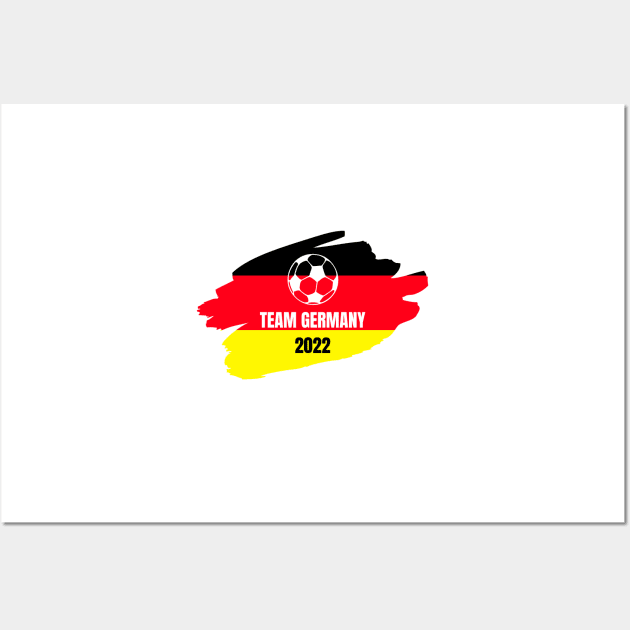 Support Germany Team 2022 Wall Art by Fanu2612